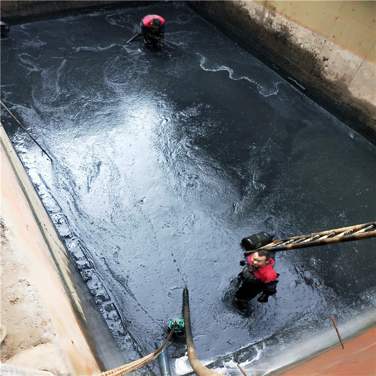 邓州废水池清理